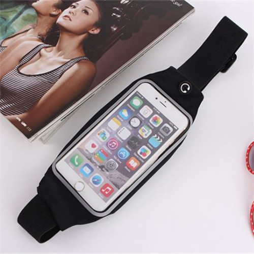 Multi-function Waterproof Sport GYM Running Waist Belt Pack Phone Case Bag Armband for mobile Phone