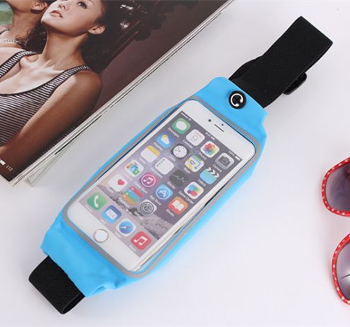 Multi-function Waterproof Sport GYM Running Waist Belt Pack Phone Case Bag Armband for mobile Phone