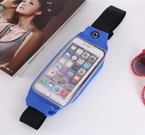 Multi-function Waterproof Sport GYM Running Waist Belt Pack Phone Case Bag Armband for mobile Phone