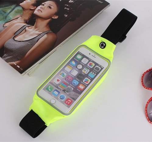 Multi-function Waterproof Sport GYM Running Waist Belt Pack Phone Case Bag Armband for mobile Phone