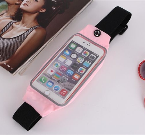Multi-function Waterproof Sport GYM Running Waist Belt Pack Phone Case Bag Armband for mobile Phone
