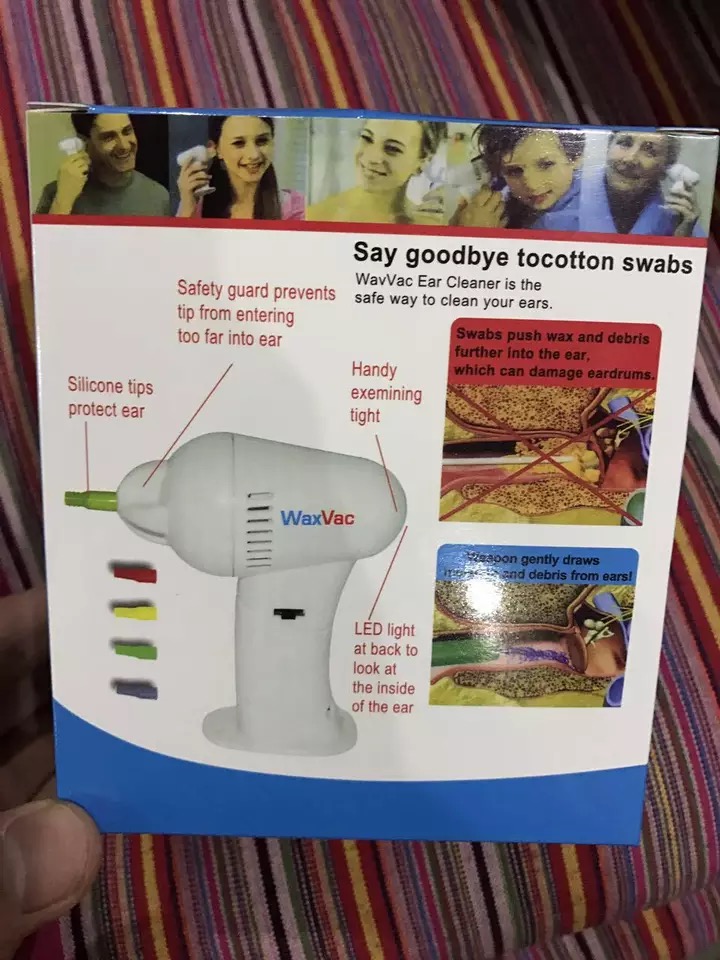 Universial Ear Cleaner Comfortable Electric Ear Wax Cleaner for Baby Care and Adults