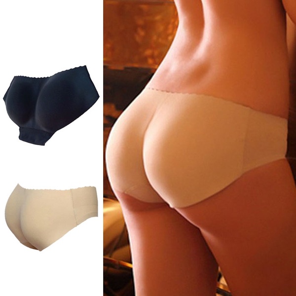 Fashion Panties Women&apos;s Padded Seamless Butt Lady Hip Shaper Underwear Black Hip Enhance pants