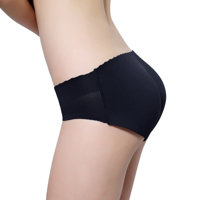 Fashion Panties Women&apos;s Padded Seamless Butt Lady Hip Shaper Underwear Black Hip Enhance pants