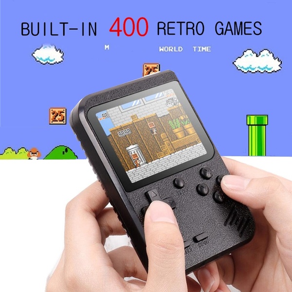 【Upgraded Version】Video Game Console 8 Bit Retro Mini Pocket Game Player Built-in 400 Classic Games