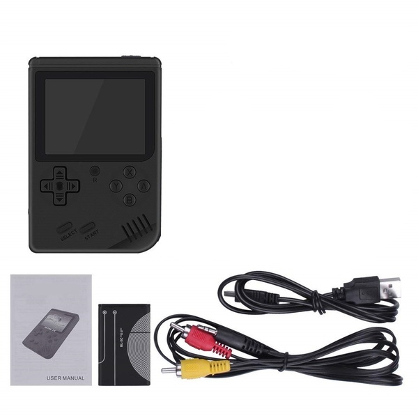 【Upgraded Version】Video Game Console 8 Bit Retro Mini Pocket Game Player Built-in 400 Classic Games