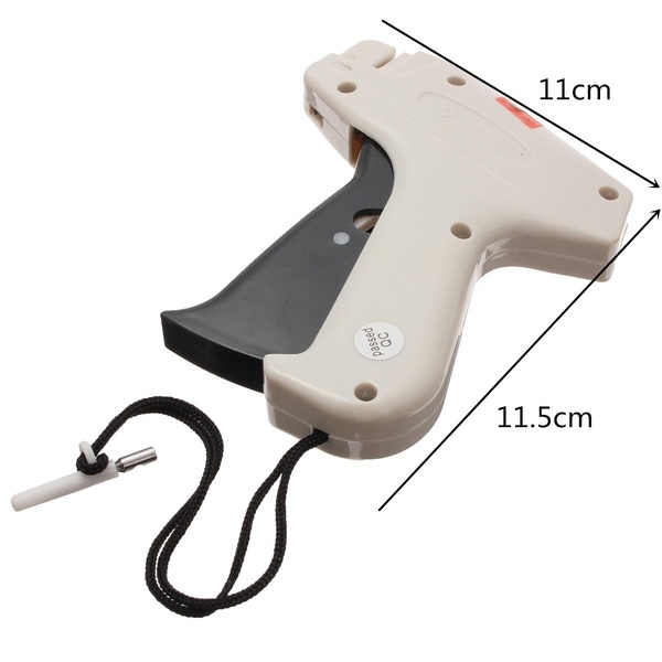 11x11.5cm Clothes Garment Price Label Tagging Tags Gun hine + 1000 Barbs + 5 Steel Needles