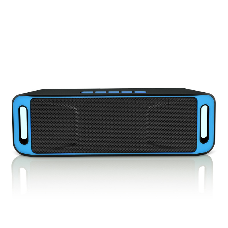 SC208 Bluetooth 4.0 Wireless Speaker TF USB FM Dual Bluetooth Speaker Bass Sound Subwoofer Speakers