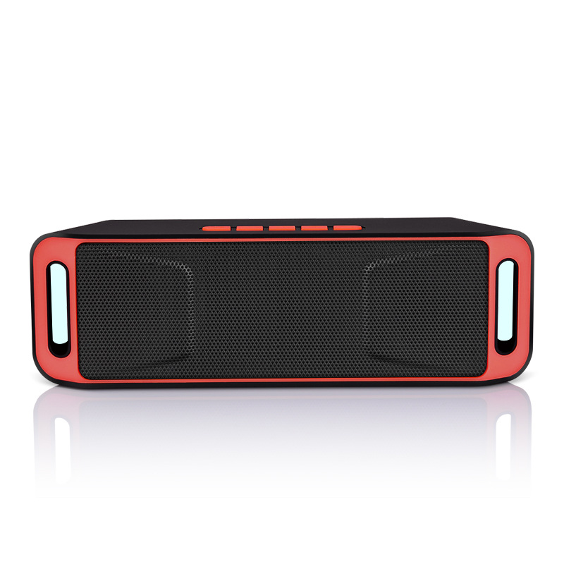 SC208 Bluetooth 4.0 Wireless Speaker TF USB FM Dual Bluetooth Speaker Bass Sound Subwoofer Speakers