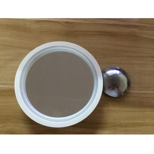 Viris Tote Cosmetic 5x Magnifying Glass Travel Makeup Mirror with LED Lights Swivel Brite Tv