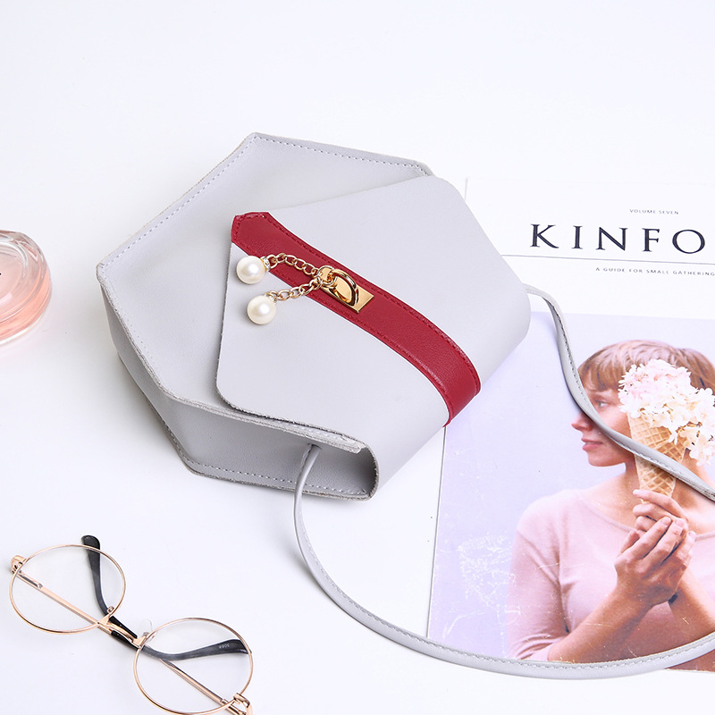 Women Handbags Shoulder bags Fringed Lingge Hexagon Round Bag Crossbody tote Bags Low Price