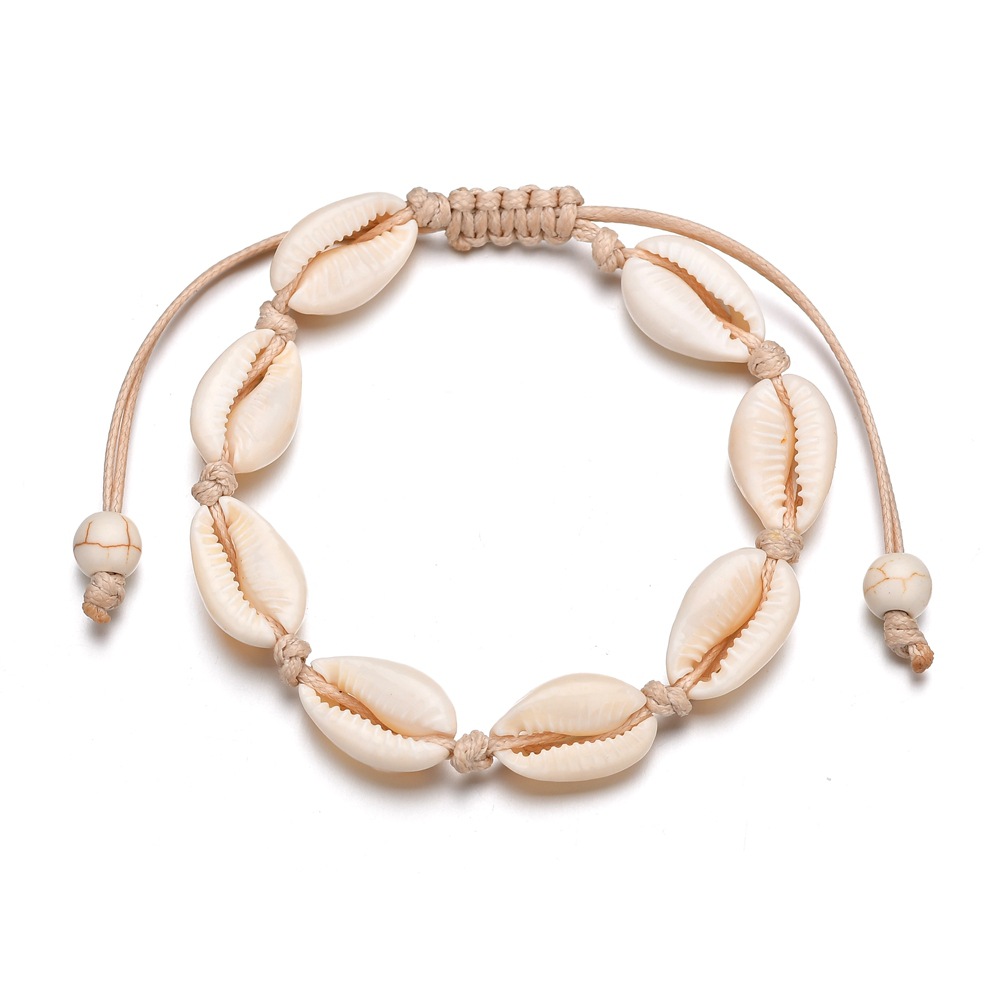 Stylish Bohemian Hawaii Beach Natural Shell Necklace Sea Shell Pendant Chain Women Clavicle Jewelry