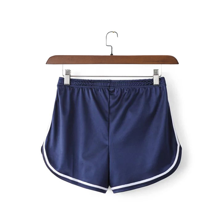 Phoenix Women's Fashion High Waist Sexy Shorts Flannel Caroset Pleated Elastic Trousers