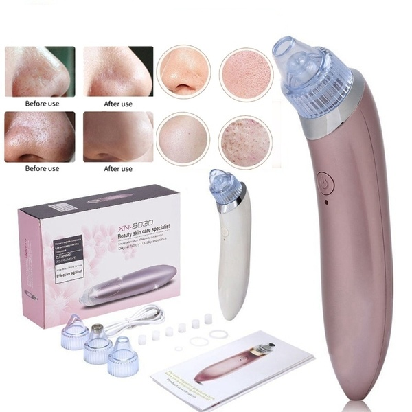 Women Facial Skin Care Acne Blackhead Remover Vacuum Suction Pore Clean Machine