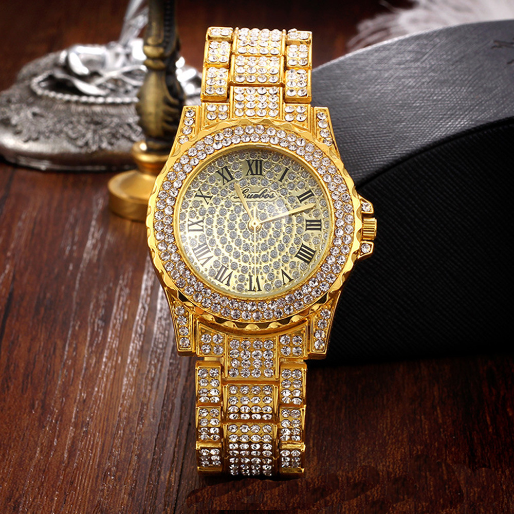 5Pcs/Set Women's Fashion Luxury Women Watches Ladies Diamond Watch Bracelets Set Quartz Wristwatches