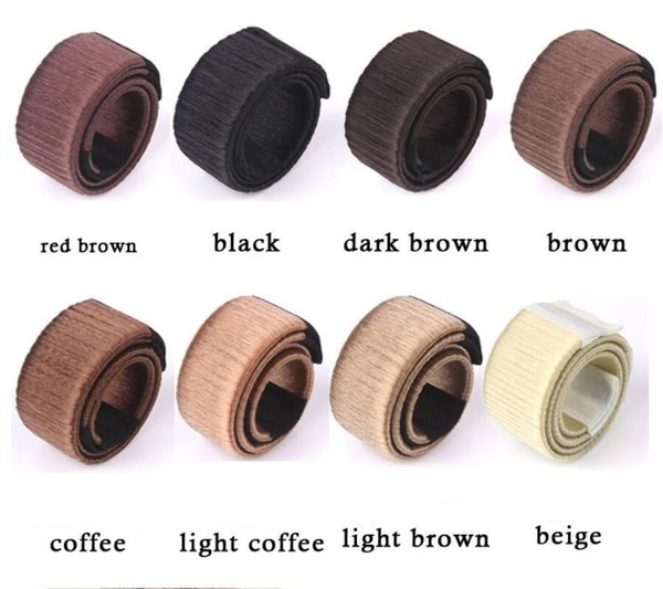 3pcs Hair Styling Donut  French Twist Magic DIY Bun Maker Clip Curler Roller Hair For Girl Ladies