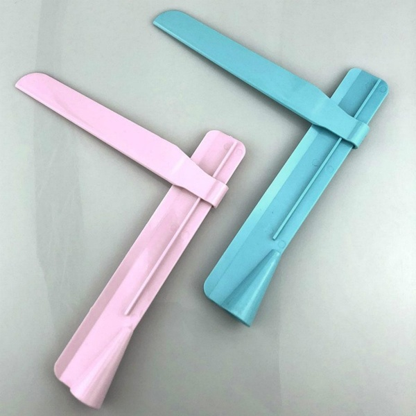 2PCs Cake Scraper Smoother Fondant Spatulas Edge Smoother Cream Decorating DIY Bakeware Tableware