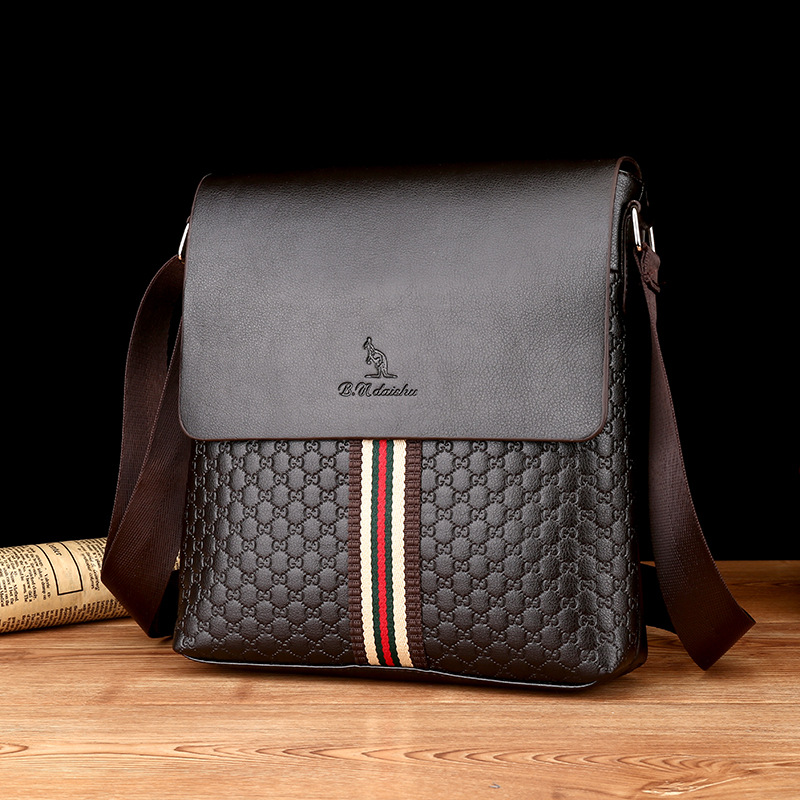 8 Styles 4 Compartment Men PU Leather Shoulder Bag/Cross Body Bag/ Business Bag Perfect For Men