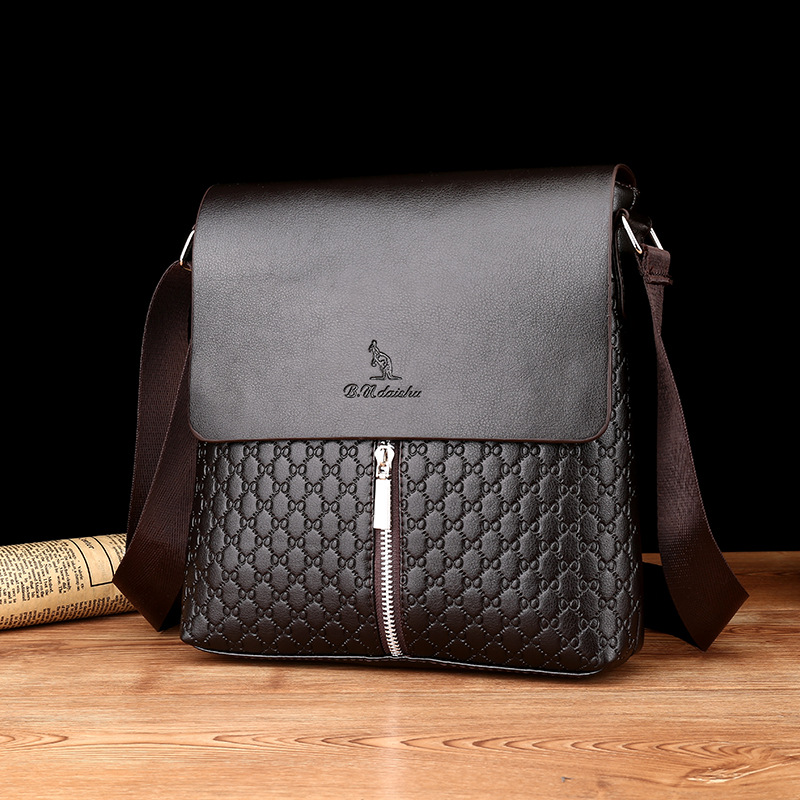 8 Styles 4 Compartment Men PU Leather Shoulder Bag/Cross Body Bag/ Business Bag Perfect For Men