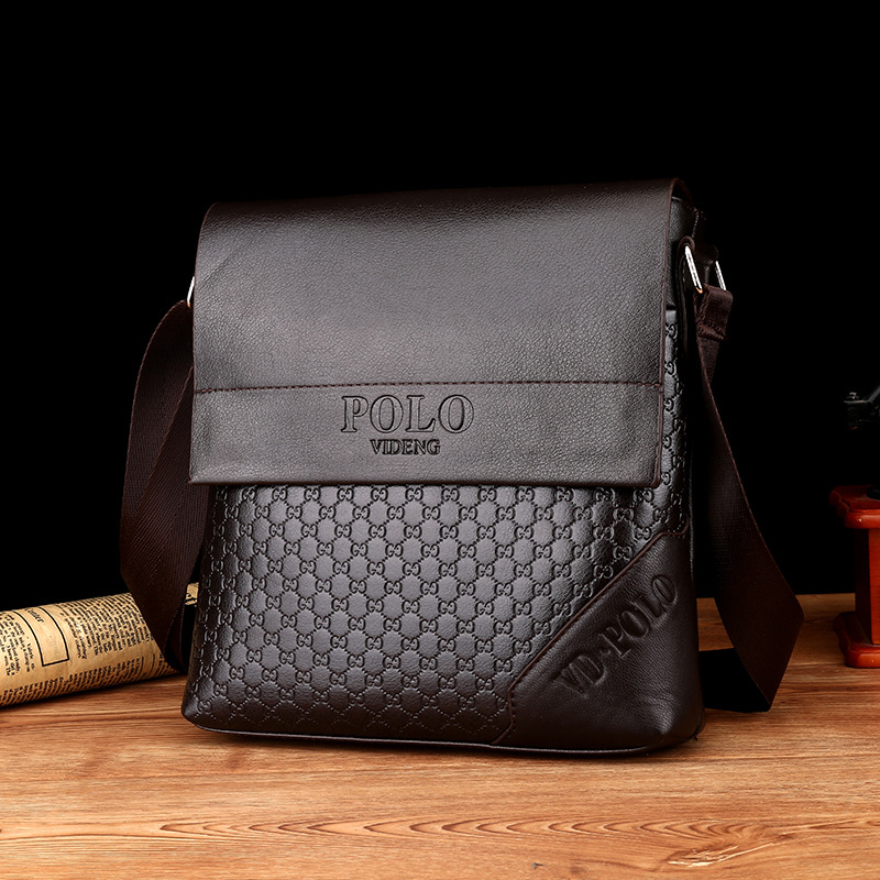 8 Styles 4 Compartment Men PU Leather Shoulder Bag/Cross Body Bag/ Business Bag Perfect For Men