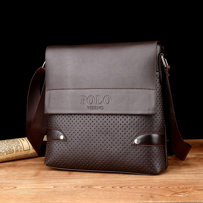 8 Styles 4 Compartment Men PU Leather Shoulder Bag/Cross Body Bag/ Business Bag Perfect For Men