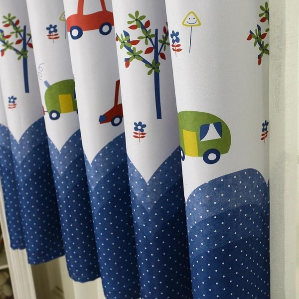 1PC Home Decor Bedroom Living Room Kitchen Pencil Pleat Blackout Curtains