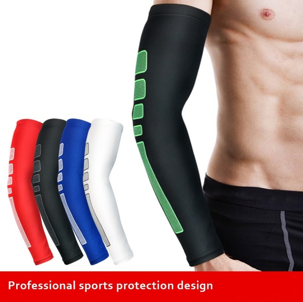 Elastic Antislip Arm Protector Crashproof Long Sleeve Gear Arm brand For Basketball