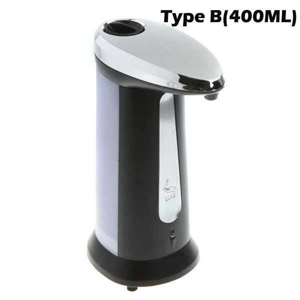 ABS 400ml Automatic Liquid Soap Dispenser Smart Sensor Touchless Sanitizer Dispensador for Bathroom