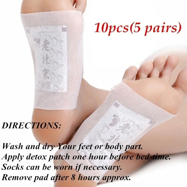 50Pcs Ginger Foot Patch Detox Patches Pads Improve Sleep Quality Weight Loss Slimming Patch