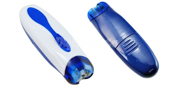 Wizzit Electronic Hair Remover Shaver Automatic DIY Trimmer Tweezer with Cleaning Brush