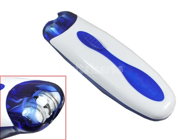 Wizzit Electronic Hair Remover Shaver Automatic DIY Trimmer Tweezer with Cleaning Brush