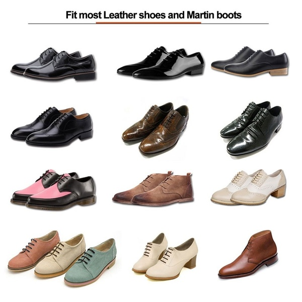 12Pcs/Set 3 Sizes Men Women Leather Shoes Lazy No Tie Shoelaces Elastic Silicone Shoe Lace Suitable