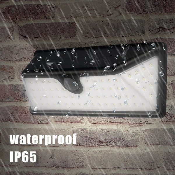 73 LED Solar Light Solar Power PIR Motion Sensor Outdoor LED Garden Light Waterproof Wall Lamp
