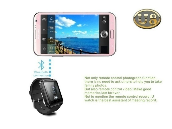 Bluetooth U8 Smart Watch WristWatch for Android Phones/Iphones;Iphone Samsung S4/Note
