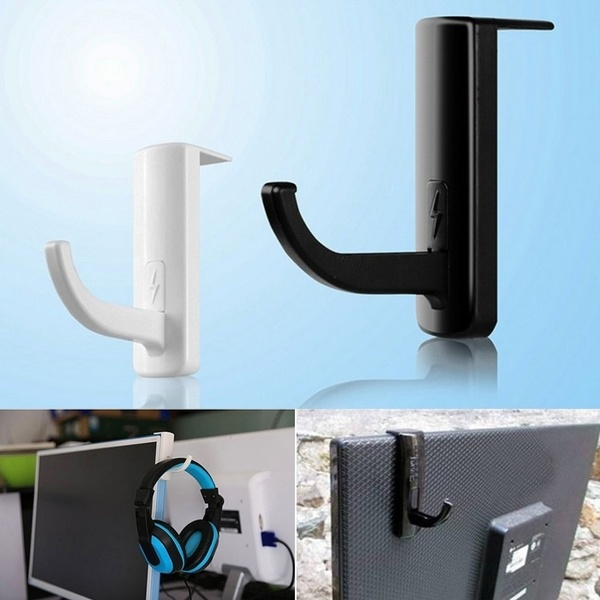 Hottest Headphones Stand Hanger Gaming Headset Holder Hanger Wall PC Monitor Stand
