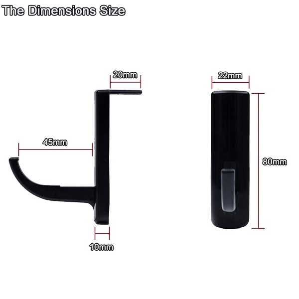 Hottest Headphones Stand Hanger Gaming Headset Holder Hanger Wall PC Monitor Stand