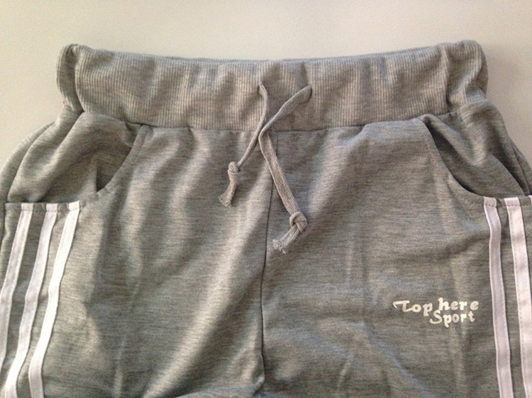 Striped Mid Waist Cotton Loose Mens Pants Sport pants mens Trousers pants Caual men pants