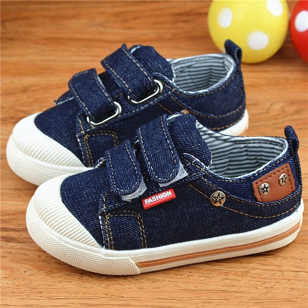 Kids Shoes for Girls Boys Sneakers Canvas Children Shoes Denim Running Sport Boys Shoes