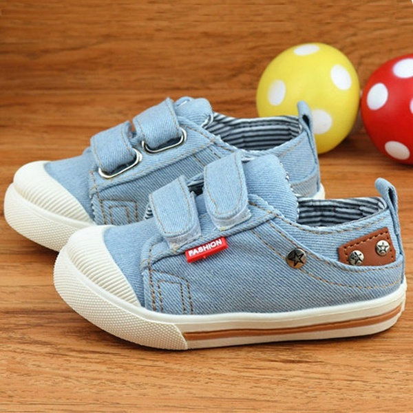 Kids Shoes for Girls Boys Sneakers Canvas Children Shoes Denim Running Sport Boys Shoes