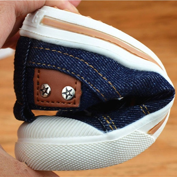 Kids Shoes for Girls Boys Sneakers Canvas Children Shoes Denim Running Sport Boys Shoes