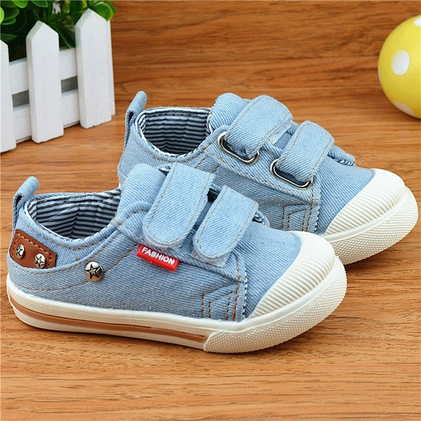 Kids Shoes for Girls Boys Sneakers Canvas Children Shoes Denim Running Sport Boys Shoes