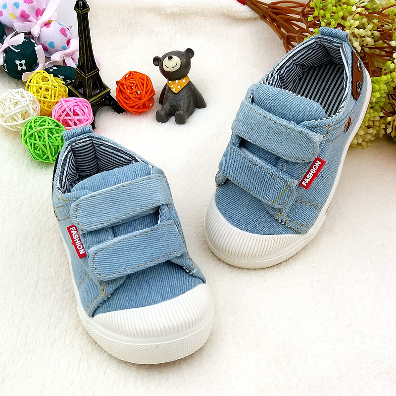 Kids Shoes for Girls Boys Sneakers Canvas Children Shoes Denim Running Sport Boys Shoes
