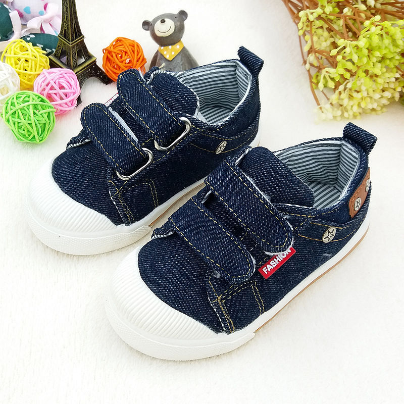 Kids Shoes for Girls Boys Sneakers Canvas Children Shoes Denim Running Sport Boys Shoes