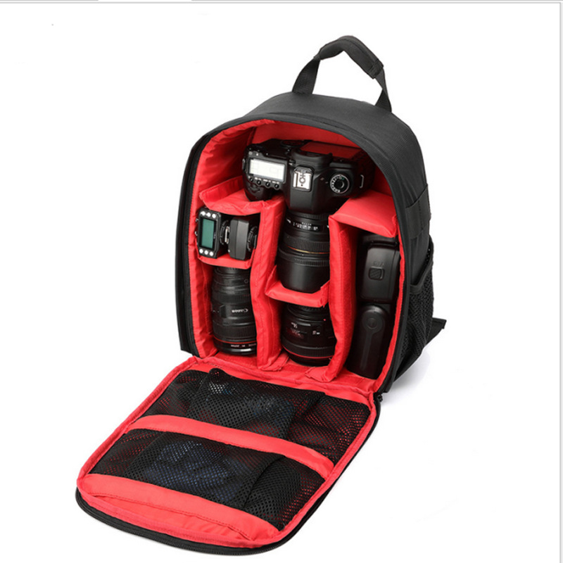 Hot Sale Waterproof Anti-theft Outdoor Camera Case Bag for Canon DSLR SX60 SX50 650D Camera Backpack