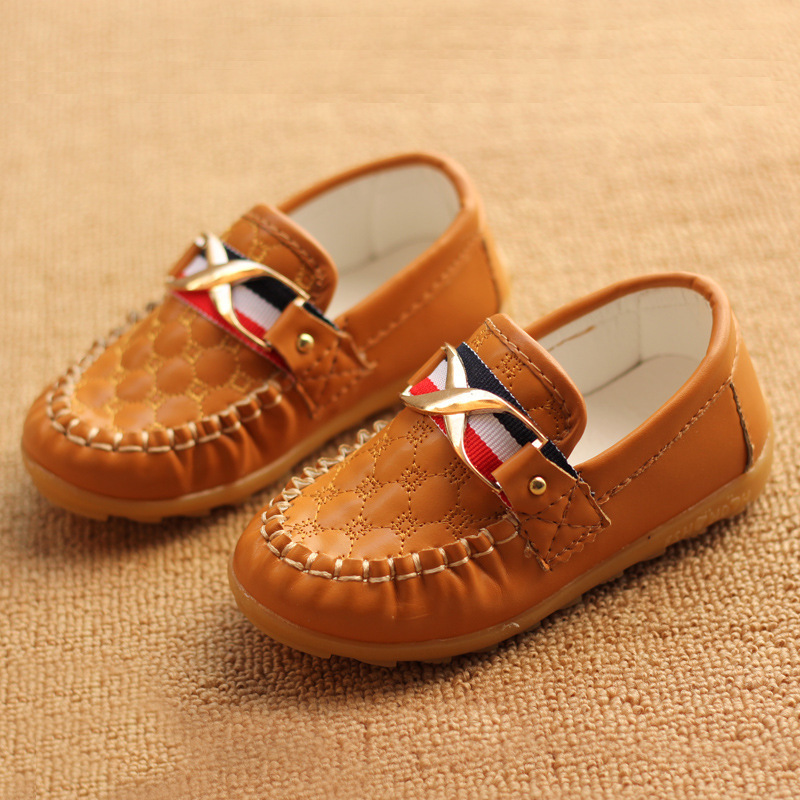 Flat New Slip-on Children Boy Oxford Loafers Mocassins Kids Shoes Running