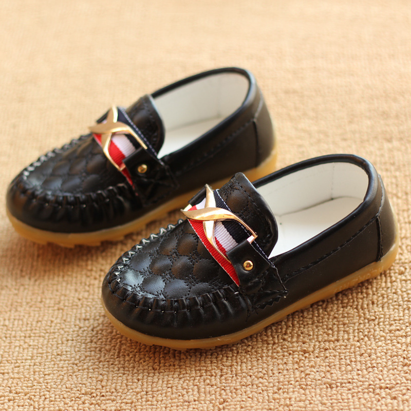 Flat New Slip-on Children Boy Oxford Loafers Mocassins Kids Shoes Running