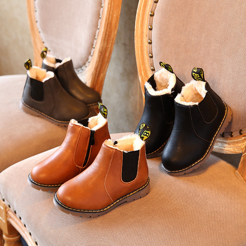 Fashion Baby Boots Girl Boy Martin Boots Casual Comfortable Shoes Children&apos;s Shoes