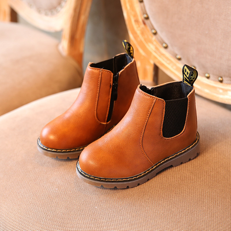 Fashion Baby Boots Girl Boy Martin Boots Casual Comfortable Shoes Children&apos;s Shoes