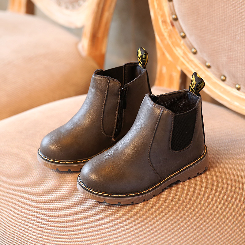 Fashion Baby Boots Girl Boy Martin Boots Casual Comfortable Shoes Children&apos;s Shoes