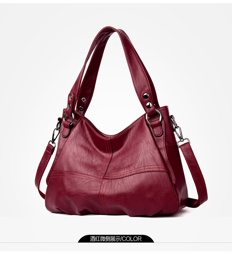 Retro Vintage Lady's Fashion bag PU Handbag Tote Trendy Shoulder Bags Messenger Bag Cross women bag